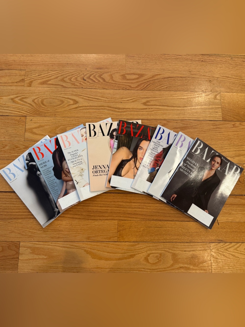 HARPER'S BAZAAR Magazine Lot - 2025 - 8 Issue Lot - Like New